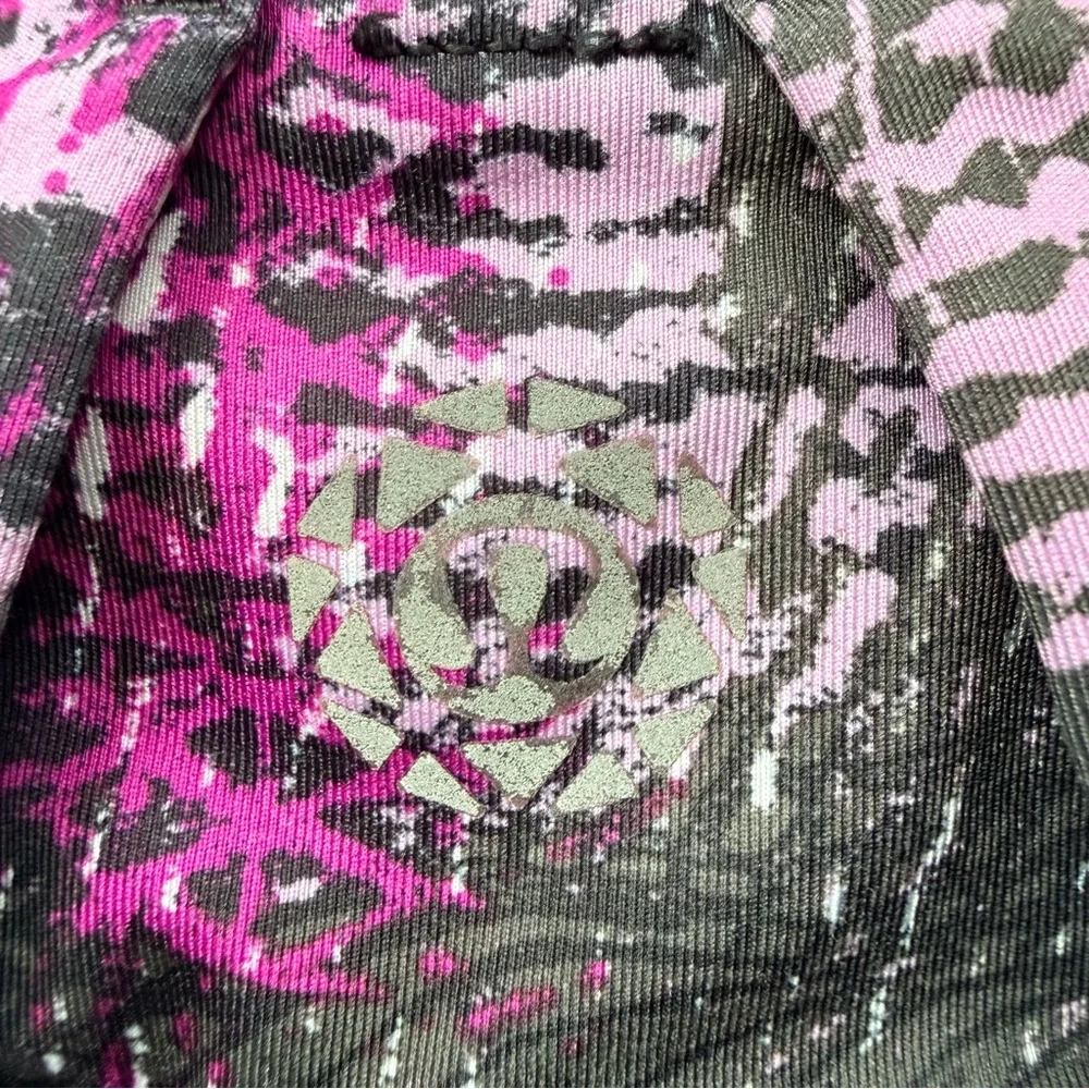 SPECIAL EDITION Lululemon Beat the Heat Bra SEAWHEEZE 2016 Size 6 - Picture 3 of 7